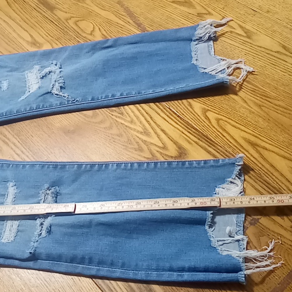 MADEWELL Jeans  Womens 25 BLUE CALI DEMI BOOT CUT  Preowned Used BUTTON FLY - Picture 2 of 8